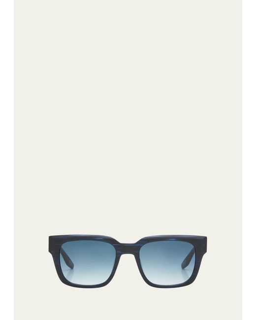 Barton Perreira Zander Plastic Rectangle Sunglasses