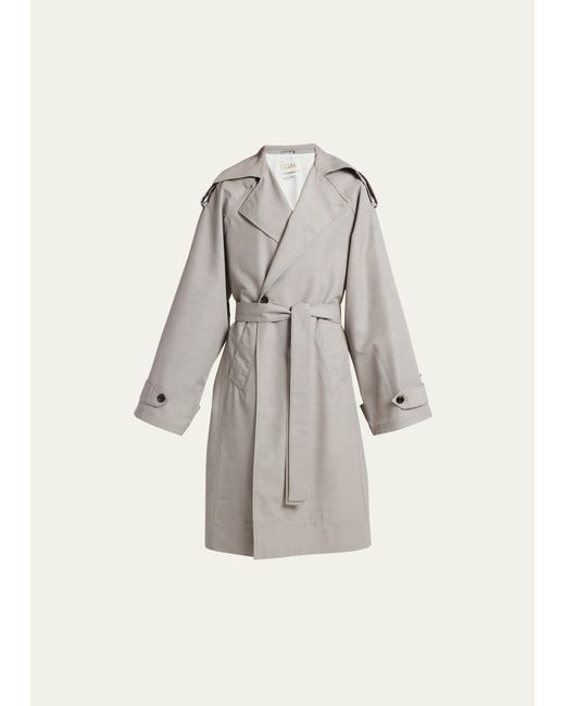Quira Oversized Belted Trench Coat