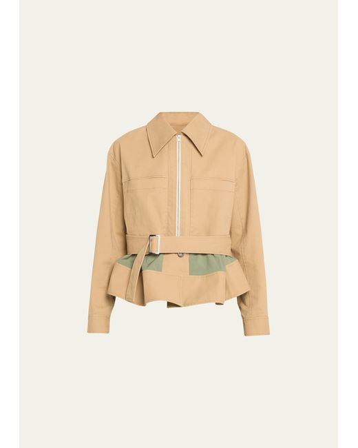 3.1 Phillip Lim Double-Layered Belted Utility Jacket