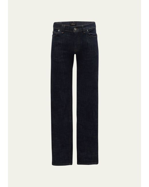 Brioni Straight-Fit Dark Wash Jeans