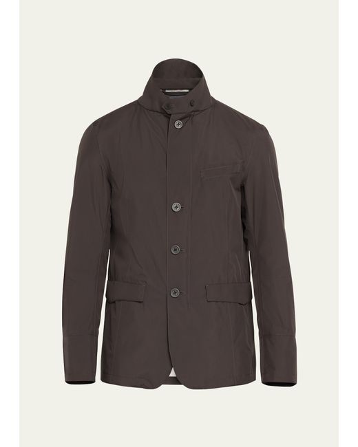 Herno Gore-Tex Button Coat