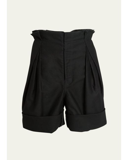 Maison Margiela Pleated Cuff Shorts