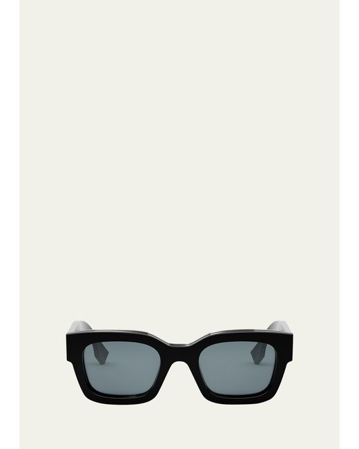 Fendi Signature Oval Logo Sunglasses