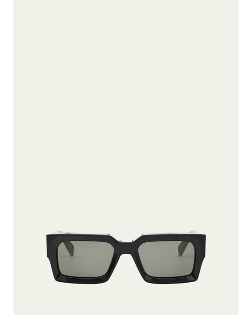 Celine 3-Dot Acetate Rectangle Sunglasses