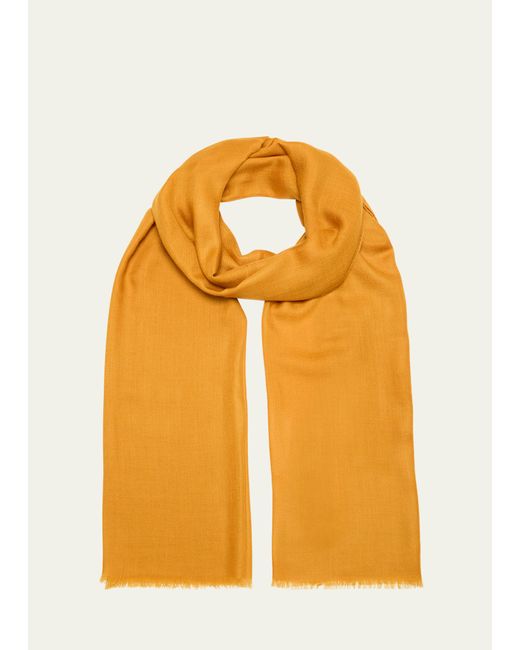 Piacenza Solid Cashmere Scarf