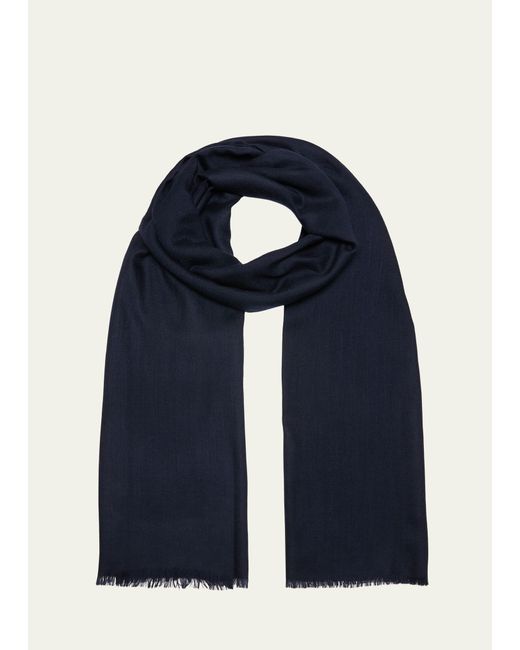 Piacenza Solid Cashmere Scarf