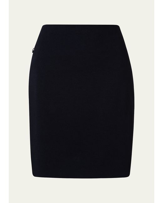 Akris Punto Short Stretch-Jersey Skirt