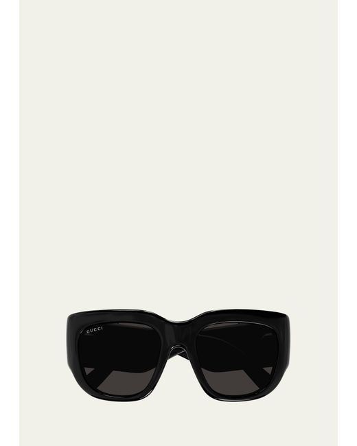 Gucci GG Plastic Butterfly Sunglasses