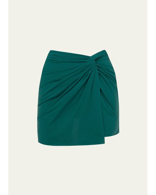 Vix Solid Karen Mini Skirt