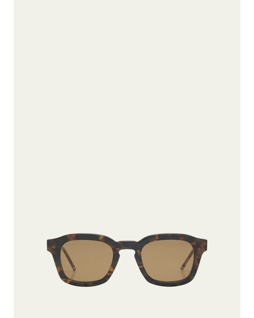 Thom Browne Acetate Rectangle Sunglasses