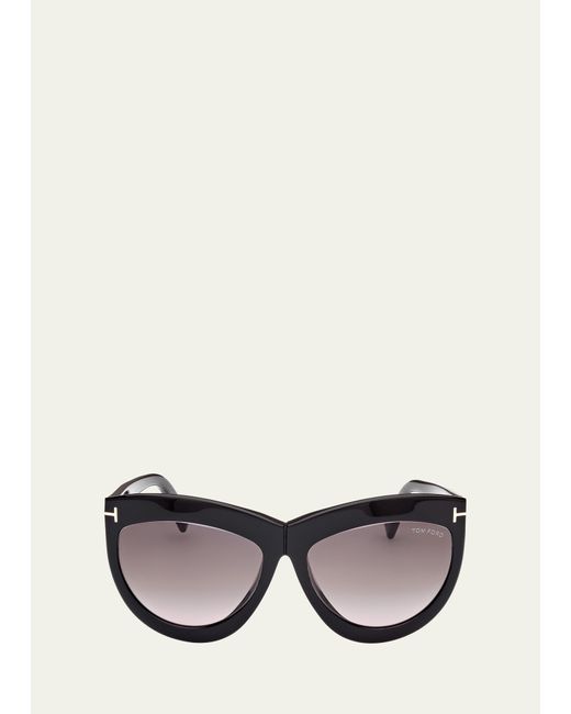 Tom Ford Doris Acetate Cat-Eye Sunglasses