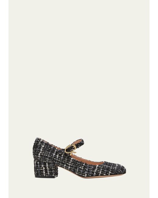 Gianvito Rossi Boucle Mary Jane Pumps