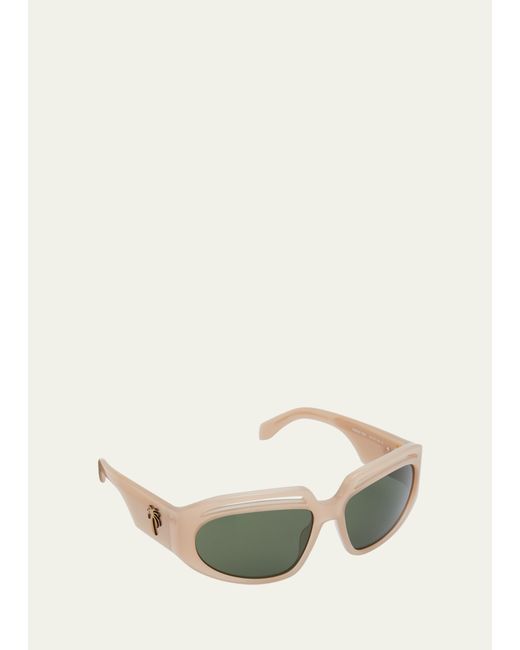 Palm Angels Heights Square Acetate Sunglasses