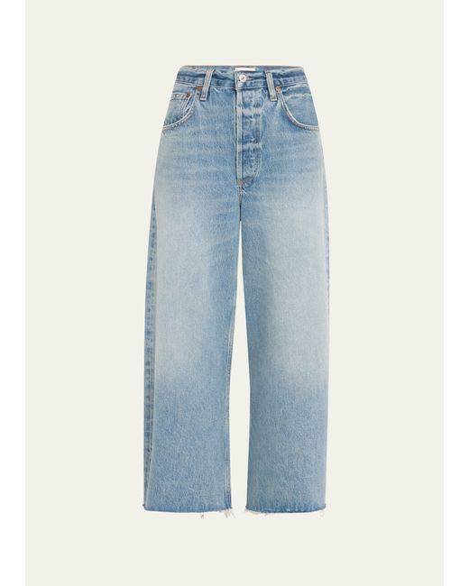 Citizens of Humanity Ayla Raw Hem Crop Jeans