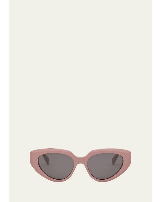 Celine Bold 3 Dots Acetate Cat-Eye Sunglasses