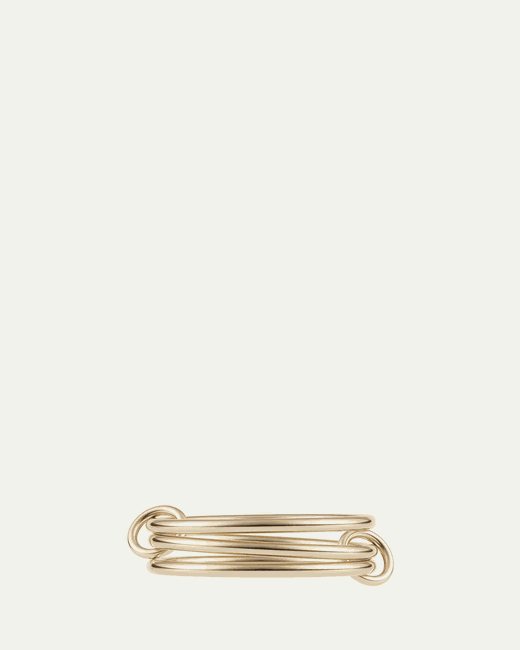 Spinelli Kilcollin 18K Gold Cyllene Three Link Ring with Two Connectors