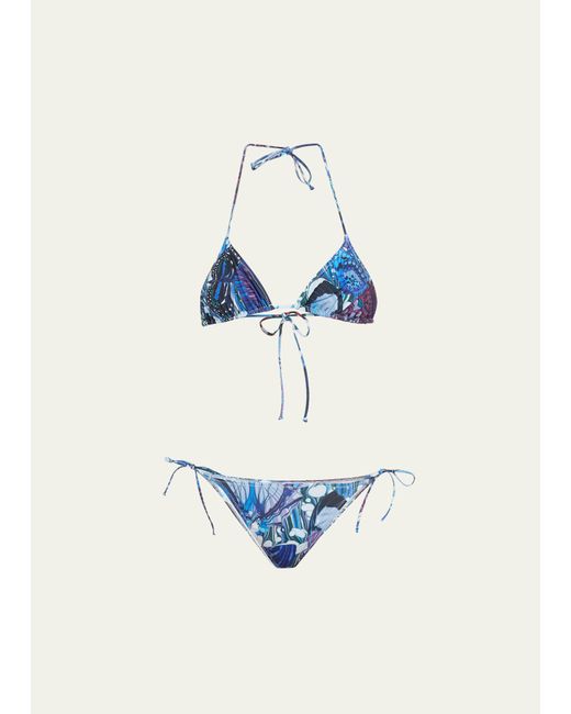 Jean Paul Gaultier Papillon Two-Piece Swimsuit