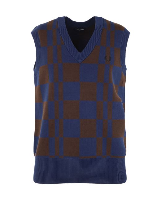 Fred Perry V-neck Knitwear Tank