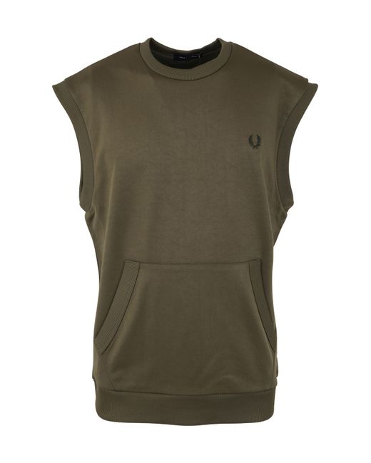 Fred Perry Knitwear Crew Neck Tank Top