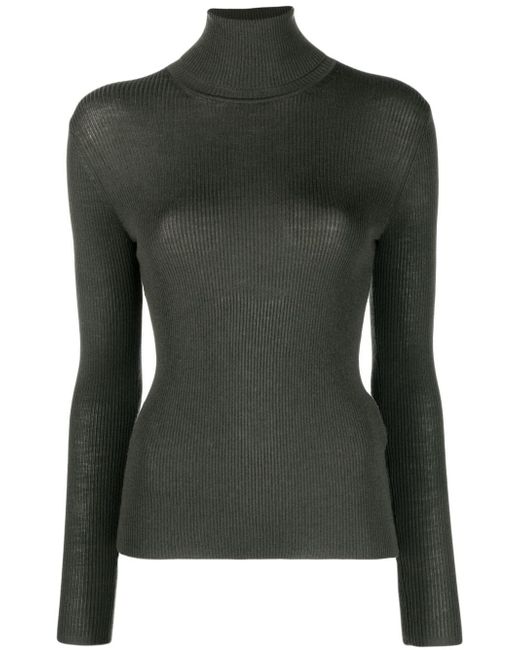 P.A.R.O.S.H. Ribbed Turtle Neck Sweater