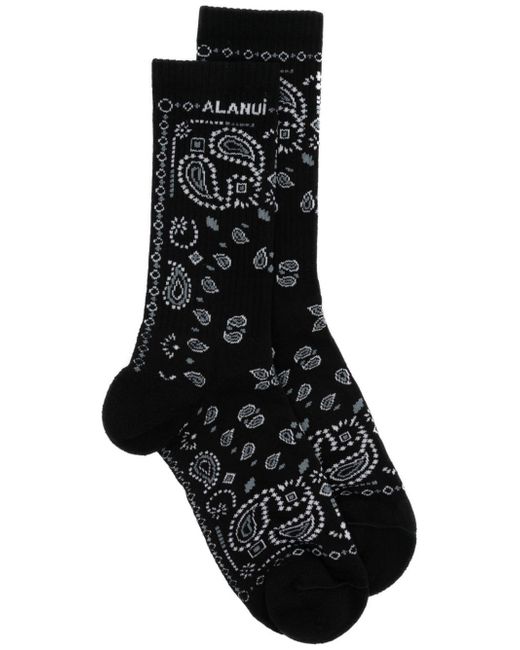 Alanui Bandana Socks Multicolor