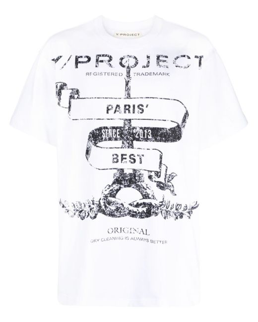 Y / Project Evergreen Paris Best Print T-shirt