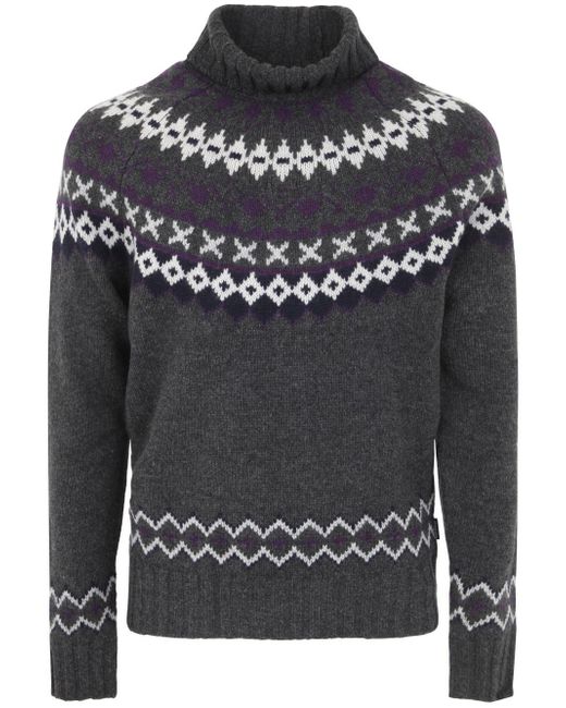 Barbour Roose Fair Isle Rollneck Sweater