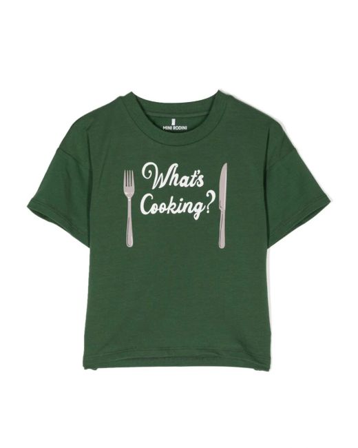 Minirodini Whats Cooking Sp Short Sleeves T-shirt