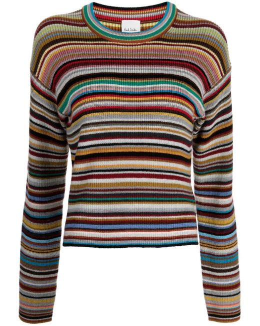 Paul Smith Knitted Crew Neck Sweater