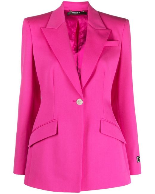Versace Informal Jacket Responsible Tailoring Fabric