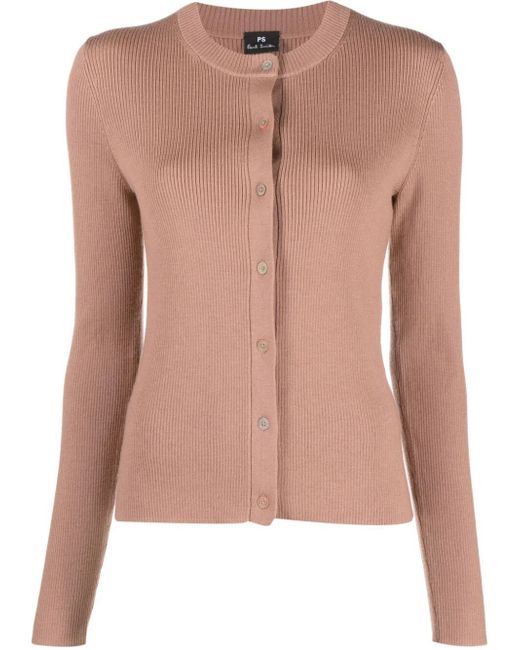PS Paul Smith Knitted Buttoned Cardigan