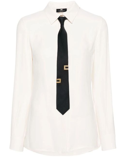 Elisabetta Franchi Shirt With Tie