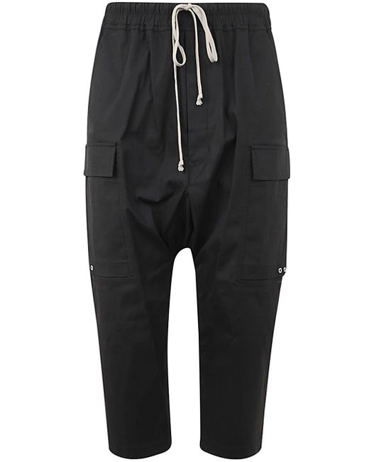 Rick Owens Cargo Cropped Trousers