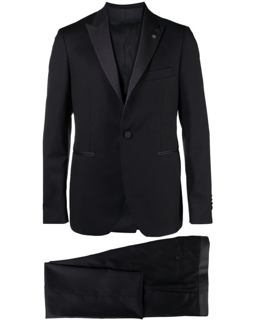 Tagliatore Single Breasted Suit With Gilet