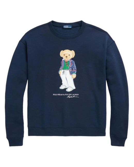 Polo Ralph Lauren Crew Neck Sweatshirt With Teddy