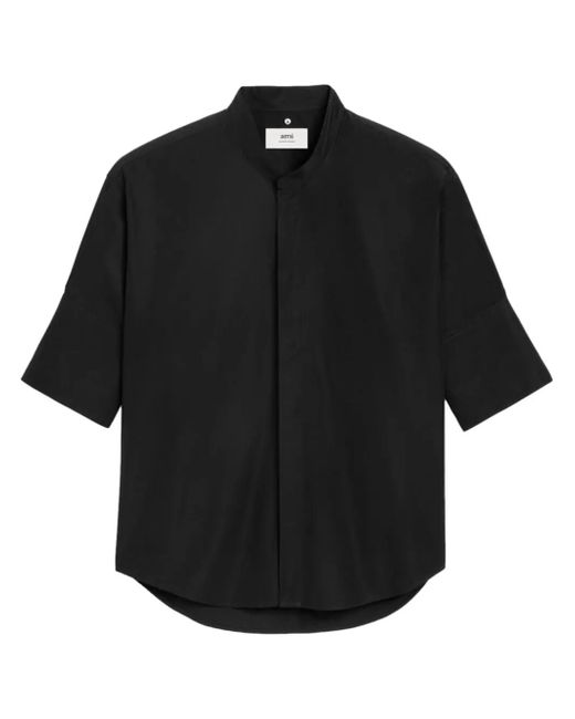 AMI Alexandre Mattiussi Mandarin Collar Shirt