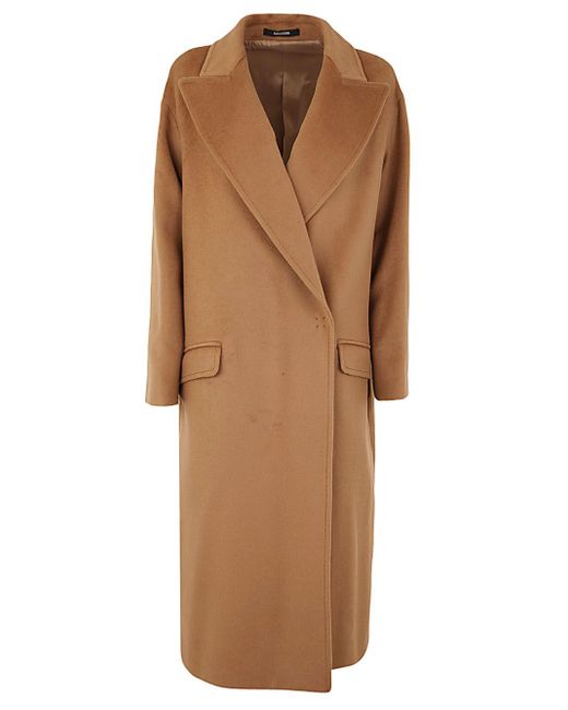 Tagliatore Double Breasted Cocoon Coat