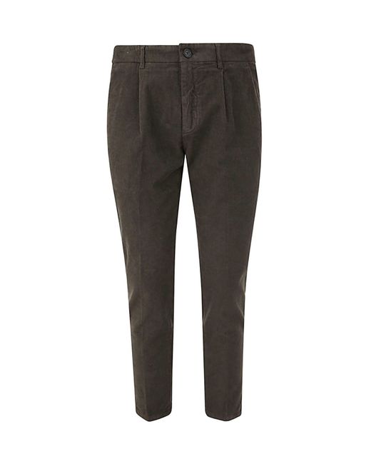 Department Five Prince Chinos Trouserswith Pences Velvet