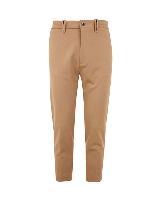 Nine In The Morning Yoga Slim Fit Trouser With Coulisse