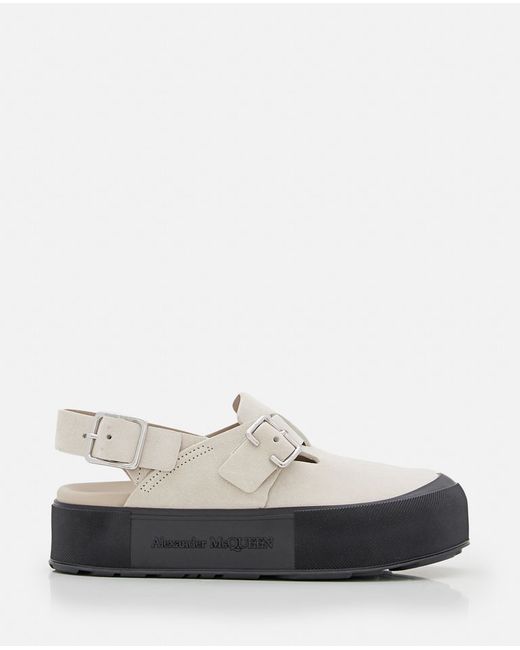 Alexander McQueen Leather Sandal 42