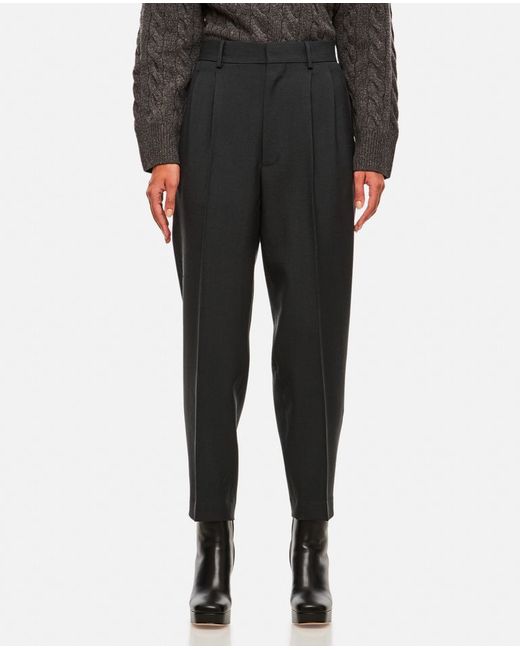 Quira Wool Tailored Trousers 40