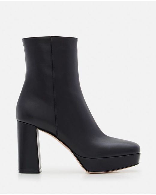 Gianvito Rossi Daisen Heeled Leather Boots 36