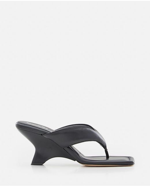 Gia Borghini 70mm Gia 6 Leather Sandals 40