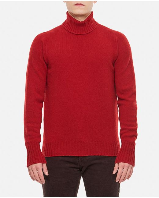 Drumohr High Neck Wool Sweater 46