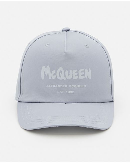 Alexander McQueen Hat Tonal Graffiti B L
