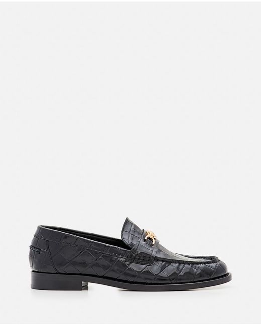 Versace 20mm Calf Leather Loafers 36 5