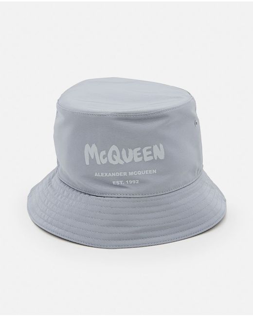 Alexander McQueen Hat Tonal Graffiti M