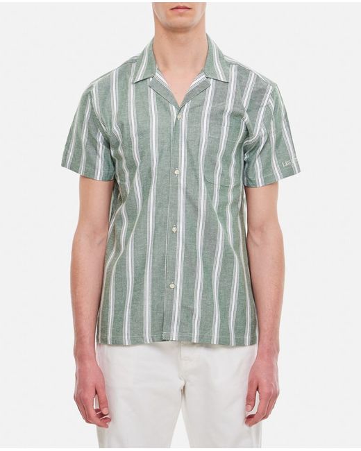 Les Deux Lawson Stripe Ss Shirt S