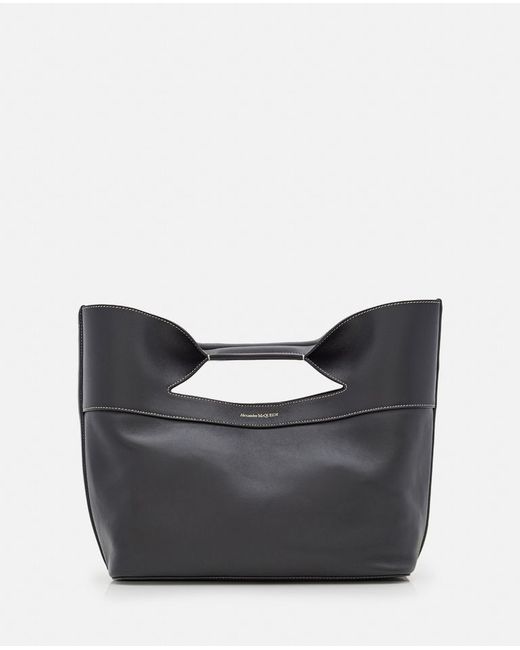 Alexander McQueen The Bow Small Leather Tote Bag TU