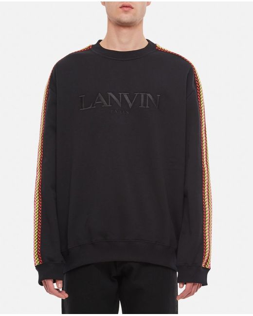 Lanvin Side Curb Oversized Sweatshirt S